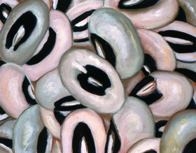 Black Eye Peas (Color Study) - Click Image to Close